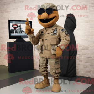 Mascottefiguur van een...