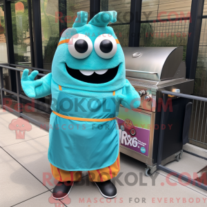 Mascot character of a...