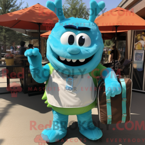 Personnage mascotte d un...