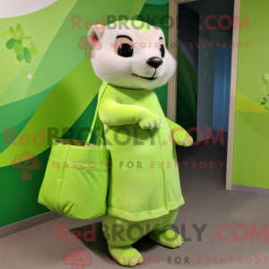Mascot character of a Lime...