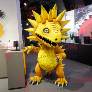 Mascot character of a...