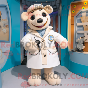 Mascot karakter van een...