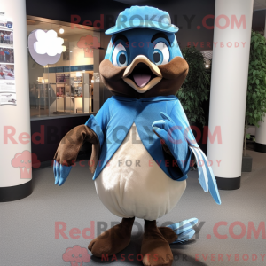 Personnage mascotte d un...
