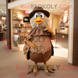 Mascot karakter van een...