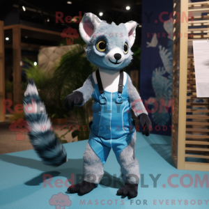 Mascot character of a Blue...