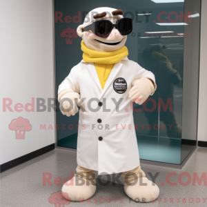 Mascottekarakter van een...