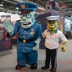 Maskot-karkter z morskich...