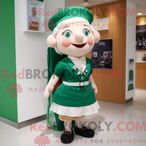 Mascot character of a Irish...