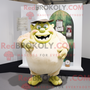 Mascottekarakter van een...