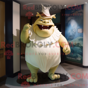 Personagem de máscara de um...