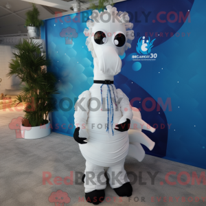 Mascot character of a White...