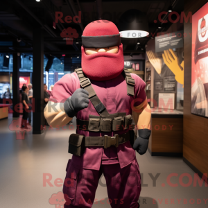 Mascot karakter van een...