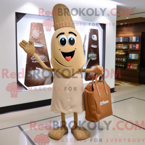 Mascot-karakter af en Tan...