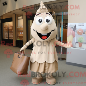 Mascot-karakter af en Tan...