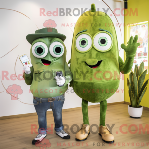 Postava maskota Olive Phone...