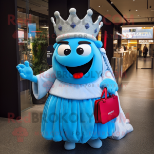 Sky Blue Queen mascotte...