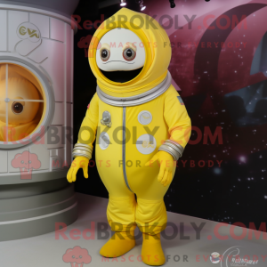 Mascot character of a Lemon...