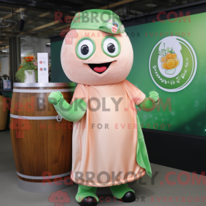 Mascottefiguur van een...
