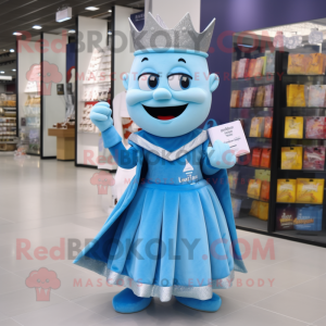 Sky Blue Queen mascotte...