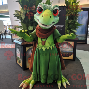 Mascot karakter van een...