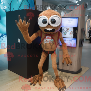 Mascottefiguur van een...