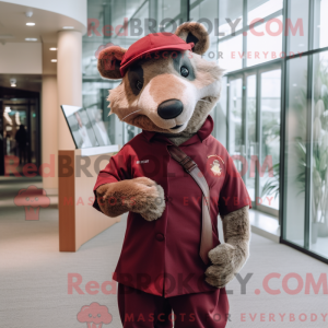 Mascot character of a...
