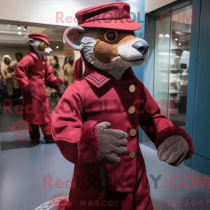 Mascot character of a...