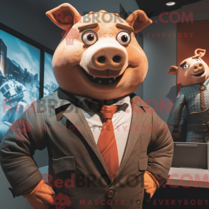 Personnage mascotte d un...