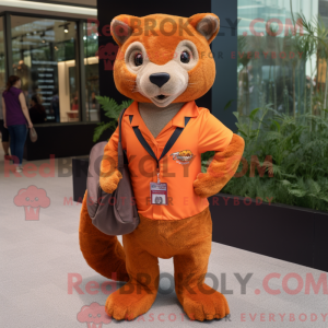 Mascot character of a...