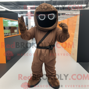 Mascottekarakter van een...