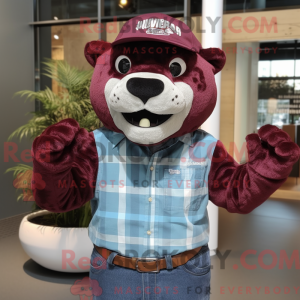 Mascot character of a...
