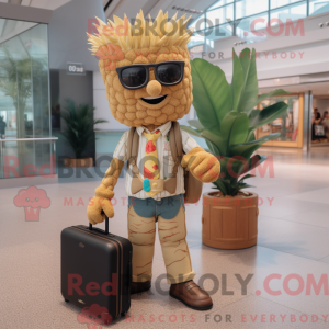 Mascot karakter van een...