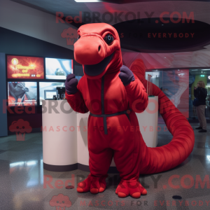 Mascottekarakter van een...
