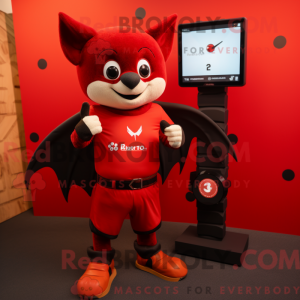 Mascot character of a Red...