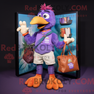 Postava maskota Purple...