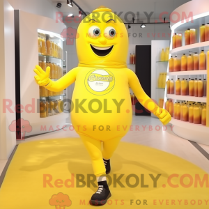Mascot karakter van een...