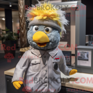 Mascottefiguur van een...