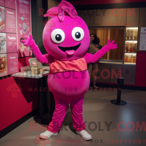Maskot karakter af en...