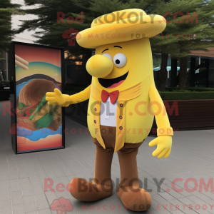 Mascot karakter van een...