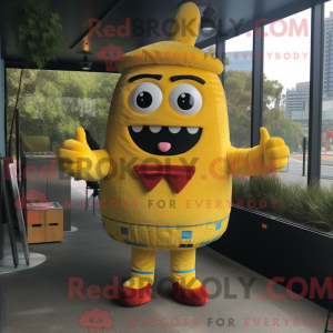 Personnage mascotte d un...