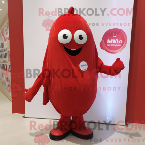 Mascot character of a Red...