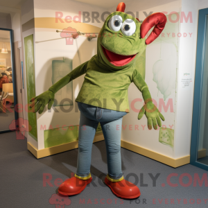 Maskottchen-Figur eines...