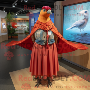 Mascottekarakter van een...