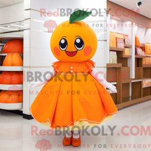 Postava maskota Orange...