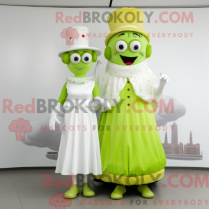 Mascot character of a Lime...