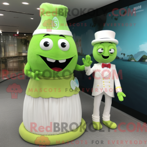 Mascot character of a Lime...