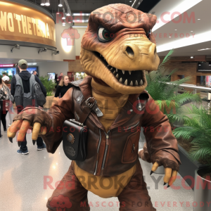 Mascot karakter van een...