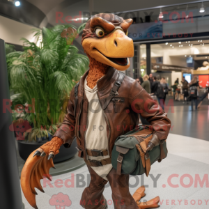 Mascot karakter van een...