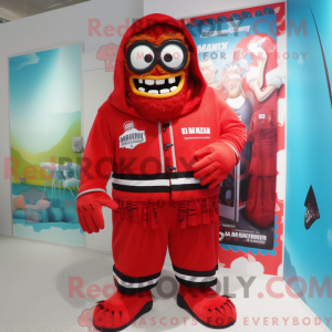 Mascottekarakter van een...