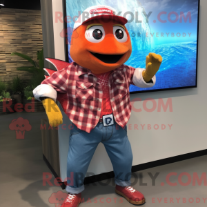 Personnage mascotte d un...